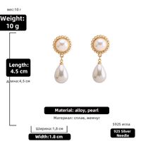 Vente En Gros Boucles D&#39;oreilles En Perles Rétro En Forme De Goutte Nihaojewelry sku image 2