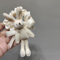 Plush Bunny Cute Elastic Hair Scrunchies Wholesale Nihaojewelry sku image 2