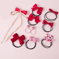 Cute Children's Sweet Bow Rubber Band 10-piece Suit main image 1