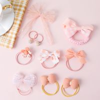 Cute Children's Sweet Bow Rubber Band 10-piece Suit main image 2