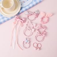 Cute Children's Sweet Bow Rubber Band 10-piece Suit main image 3