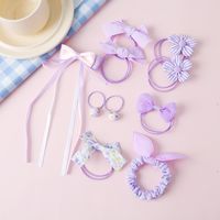Cute Children's Sweet Bow Rubber Band 10-piece Suit main image 4