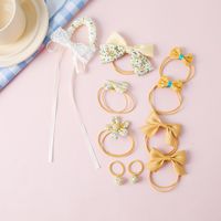 Cute Children's Sweet Bow Rubber Band 10-piece Suit main image 5