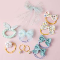 Cute Children's Sweet Bow Rubber Band 10-piece Suit main image 7