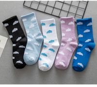 Clouds Socks Summer Thin Tube Socks Korea Autumn Cotton Stocks main image 1