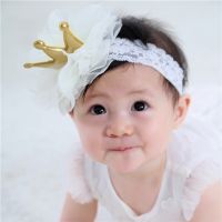 Mode Neue Baby Haarband Crown Grenadine Headwear Haar Zubehör main image 4