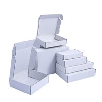 Simple Solid Color Ultrahard Small Packaging Express Box sku image 3