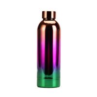 2022 New Fashion Rainbow Gradient Color Stainless Steel Vacuum Cup sku image 6