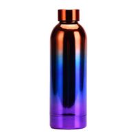 2022 New Fashion Rainbow Gradient Color Stainless Steel Vacuum Cup sku image 4