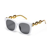 Fashion New Full Frame Square Outdoor Women And Men Sunglasses sku image 3