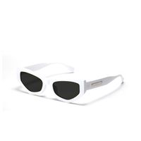 New Fashion Cat Eye Glasses Women's And Men's Big Face Metal Sunglasses sku image 4