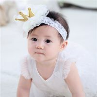 Mode Neue Baby Haarband Crown Grenadine Headwear Haar Zubehör main image 2