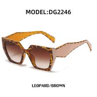 New Fashion Cat Eye Wide Glasses Female Wholesale Uv Protection Sunglasses main image 5