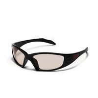 Mode Neue Einfache Einfarbige Objektiv Weibliche Geometrische Sonnenbrille sku image 2