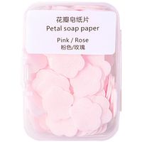 Disposable Soap Slice Portable Flakes Antibacterial Mini Petals Hand Washing Tablets main image 3