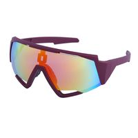 Mode Coloré D'une Seule Pièce D'équitation En Plein Air Lunettes De Sport Lunettes De Soleil sku image 13