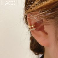 Multi En Forme De Perle Décor Argent Broches Boucles D'oreilles sku image 4