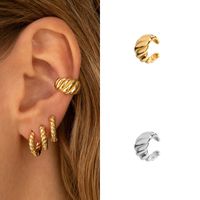 Women's Fashion Thread Copper No Inlaid Earrings Plating Copper Earrings main image 6