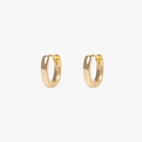 1 Pair Simple Style U Shape Copper Earrings sku image 1