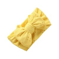 Kid's Cute Fashion Simple Style Bow Knot Polyester Hair Accessories Embroidery Hair Band main image 3
