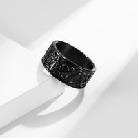 Mode Celtic Knoten Titan Stahl Celtic Wolf Männer Ring main image 3