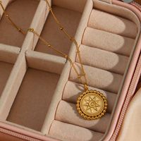 Fashion Geometric Stainless Steel Plating Gold Plated Necklace main image 1