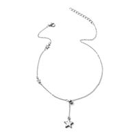 Fashion Simple Five-pointed Star Pendant  Clavicle Chain Necklace Female main image 4