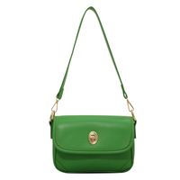 2022 Neue Frauen Mode Candy Farbe Lock Schulter Einfache Crossbody Kleine Quadratische Tasche sku image 1