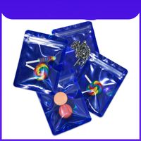 Bolsa De Plástico De Color Láser Holográfico Para Joyería Ziplock Antioxidación main image 1
