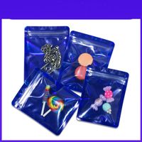 Anti-oxidation Ziplock Jewelry Holographic Laser Color Plastic Bag main image 3