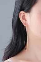 Classical Geometric Metal Plating Earrings main image 1