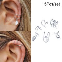 Nouvelles Boucles D&#39;oreilles Clip D&#39;oreille En Perles Bijoux En Gros Non Perçants sku image 12
