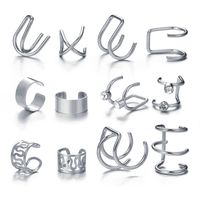 New Pearl Ear Clip Earrings Non-piercing Wholesale Jewelry sku image 32