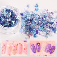 Mode Multicolore Nail Autocollant Bouteille En Verre Papier Applique Gros sku image 12