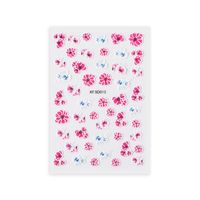 5d Three-dimensional Relief Sticker Flower Multicolor Nail Stickers main image 3