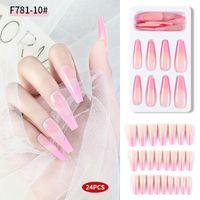 Nail Patch Wear Nail Tips Disassembled Repeatedly Fake Nails Wholesale sku image 4