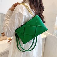 Summer 2022 Fashion Alloy Chain Candy Color Portable Messenger Bag main image 2