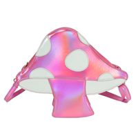Women's Laser Bag 2022 Fashion Small Mushroom Shape Messenger Bag sku image 3