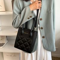 2022 New Retro Style Pure Color Shoulder Crossbody Small Square Bag sku image 3