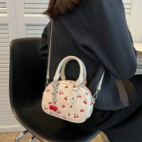 2022 Summer New Fruit Cherry Pattern Messenger Small Handbag sku image 1