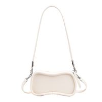 New Fashion Small Capacity Solid Color Underarm Shoulder Bag sku image 1