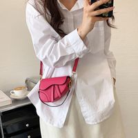 Summer New Candy Color Hand Carrying Messenger Saddle Bag main image 4