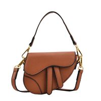 Summer New Candy Color Hand Carrying Messenger Saddle Bag main image 2