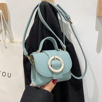 2022 Summer New Fashion Solid Color Portable Crossbody Small Square Bag main image 4