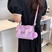 2022 Summer New Style Solid Color Crossbody Small Square Bag sku image 6