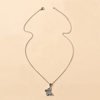 Collar De Cadena De Suéter Con Colgante De Mariposa Elegante Simple Para Mujer main image 3