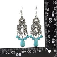 Ethnic Style Classical Retro Turquoise Earrings main image 4