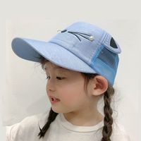 Children's Baseball Cap Kids Girls Peaked Cap Summer Baby Eaves Sun Hat Wholesale Nihaojewelry sku image 33