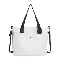 Fashion Handbag Large Capacity Shopping Canvas Shoulder Bag sku image 1