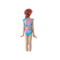 Kinder Meerjungfrau Badeanzug Mädchen Farbe Bikini Kinder Split Badeanzug Badeanzug Blume Bad Anhänger Fünfteiliger Anzug main image 6